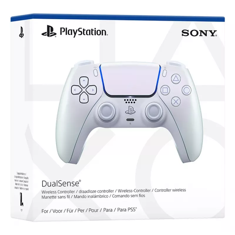 Sony DualSense v3 Pearl Bluetooth/USB -peliohjain analoginen/digitaalinen PlayStation 5