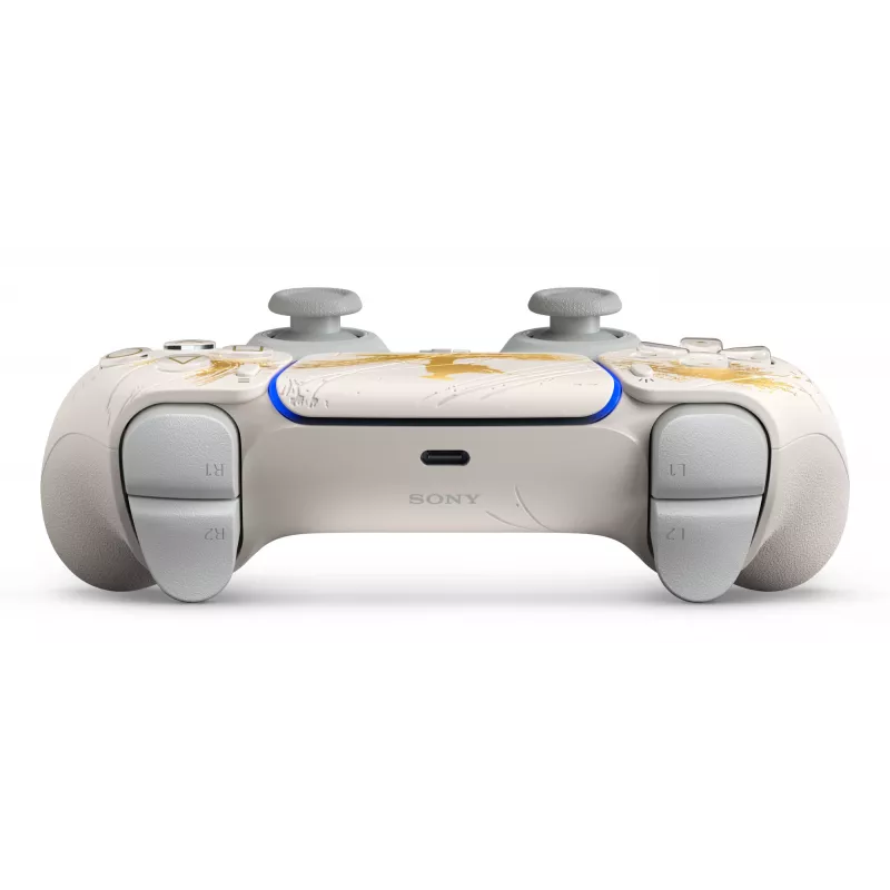Sony DualSense Wireless -ohjain - Ghost of Yōtei Gold Limited Edition kulta, valkoinen Bluetooth/USB -peliohjain analoginen/digitaalinen Android, MAC, PC, PlayStation 5, iOS