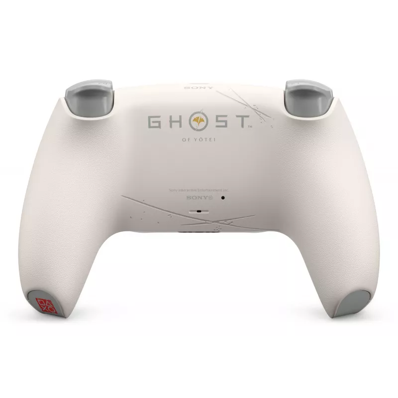 Sony DualSense Wireless -ohjain - Ghost of Yōtei Gold Limited Edition kulta, valkoinen Bluetooth/USB -peliohjain analoginen/digitaalinen Android, MAC, PC, PlayStation 5, iOS