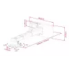 Projektoriteline Multibrackets M Projector Mount Short Throw Deluxe 300-700 Medium seinäteline 25 kg valkoinen