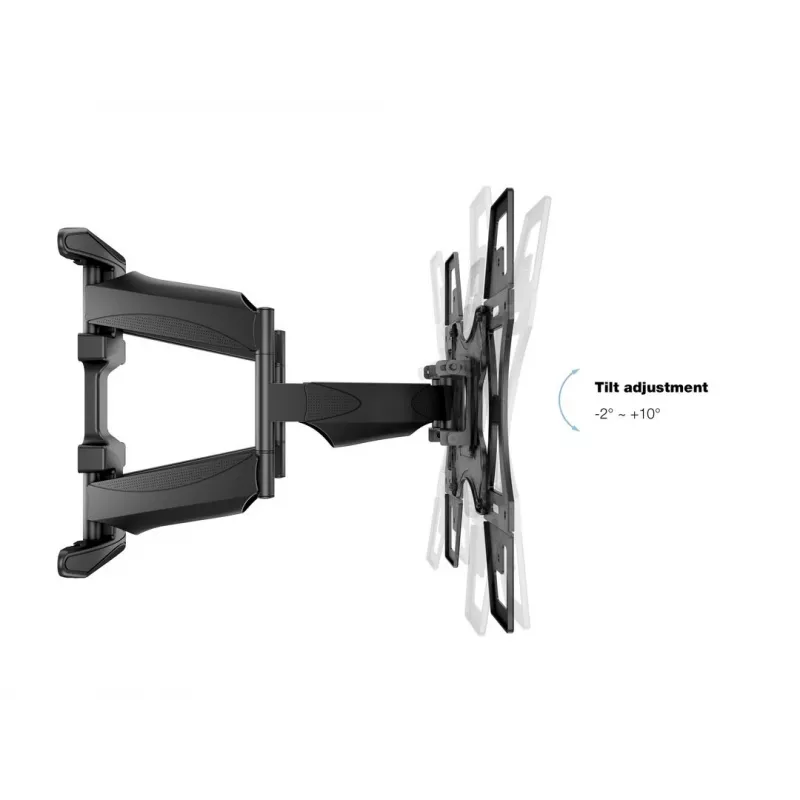 Seinäteline MULTIBRACKETS M VESA Flexarm Full Motion Dual 400x400 40–70 tuuman näytöille, 45 kg, musta