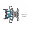 Seinäteline MULTIBRACKETS M VESA Flexarm Full Motion Dual 400x400 40–70 tuuman näytöille, 45 kg, musta