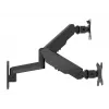 Multibrackets M -näyttöteline seinä Basic Dual 16 kg 17-32 tuumaa musta
