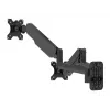 Multibrackets M -näyttöteline seinä Basic Dual 16 kg 17-32 tuumaa musta