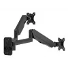 Multibrackets M -näyttöteline seinä Basic Dual 16 kg 17-32 tuumaa musta