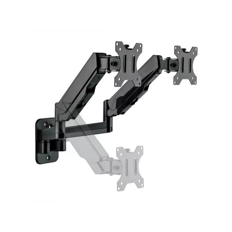 Multibrackets M -näyttöteline seinä Basic Dual 16 kg 17-32 tuumaa musta