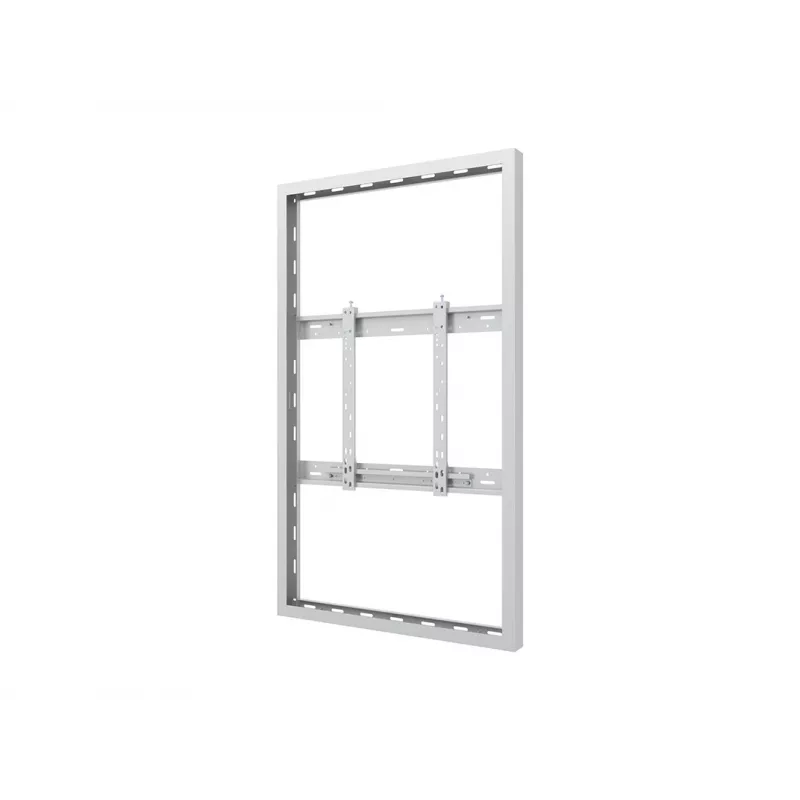 Kotelon seinäteline MULTIBRACKETS M Pro Series 55 tuuman näytöille, ohut Medium, valkoinen, teräs, 1360×87×860 mm, vaaka-/pystyasento