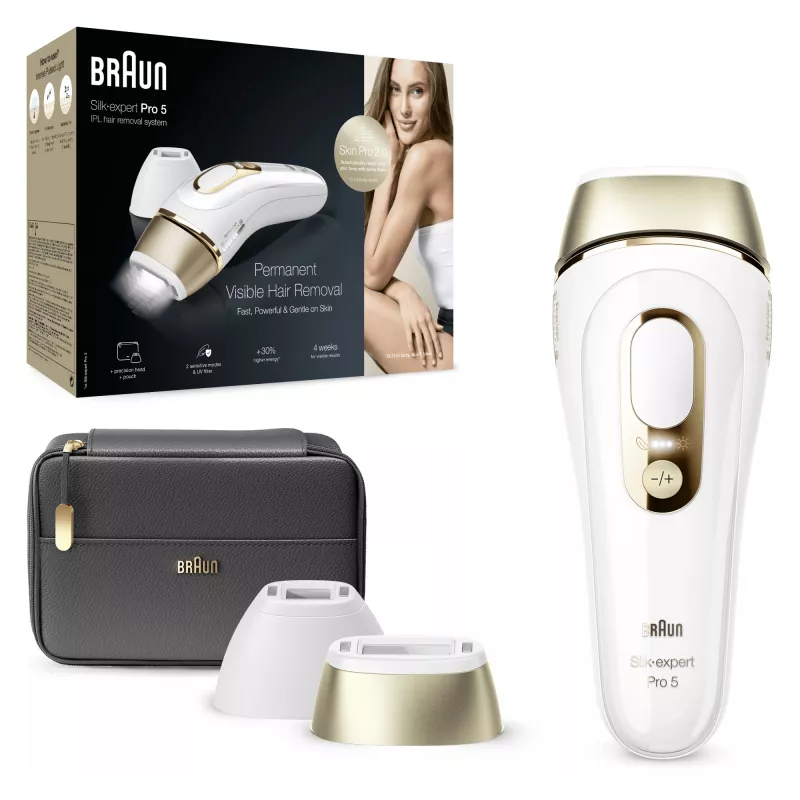 Braun Silk-expert Pro Silk·expert Pro 5 PL5140 Intense pulsed light (IPL) kulta, valkoinen