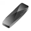 D-Link AX1800 Wi-Fi USB-sovitin, langaton, USB, WLAN, Wi-Fi 6 (802.11ax), 1800 Mbit/s, musta