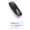 D-Link AX1800 Wi-Fi USB-sovitin, langaton, USB, WLAN, Wi-Fi 6 (802.11ax), 1800 Mbit/s, musta