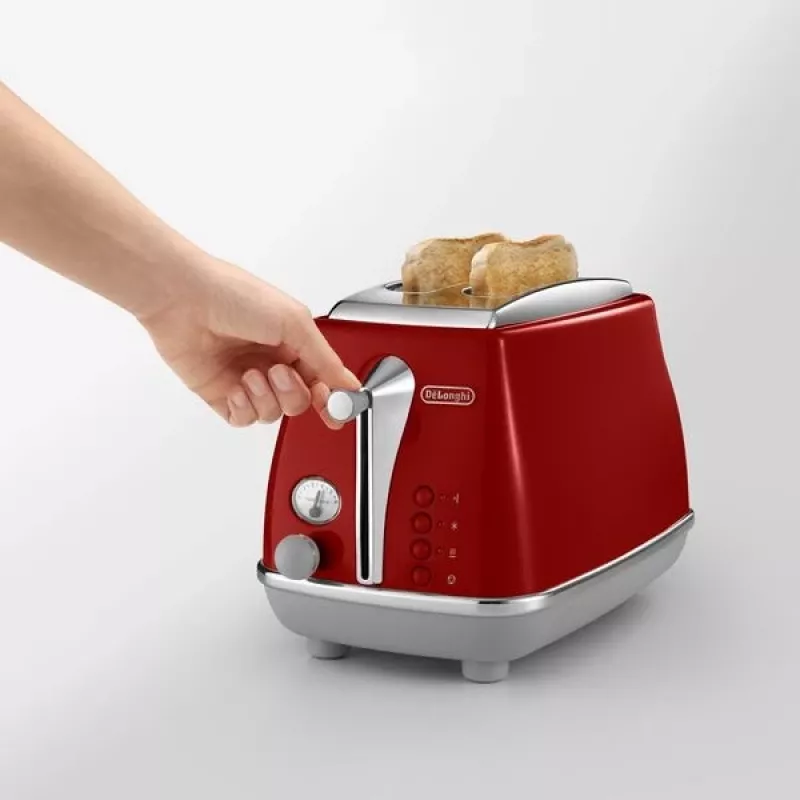 De’Longhi Icona Capitals 6 2 viipaletta 900 W punainen