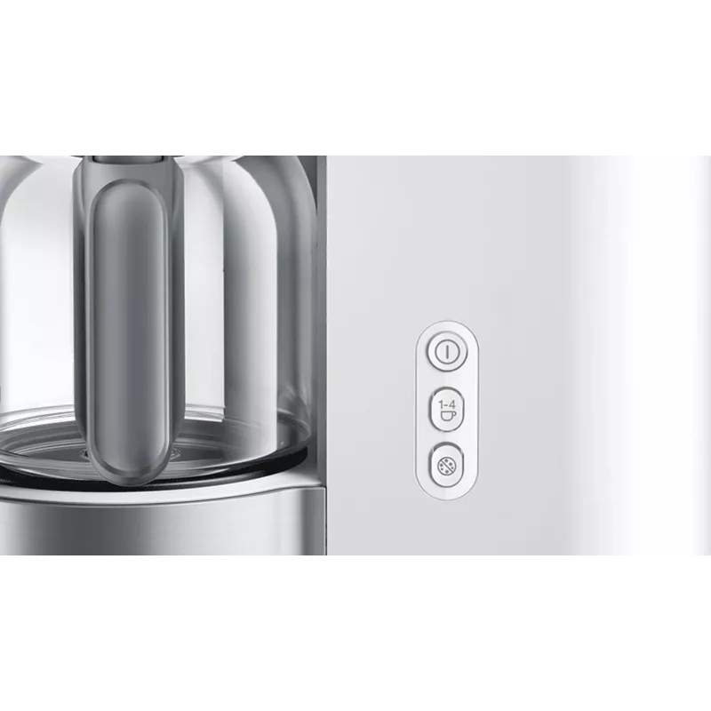 Braun KF 5120 WH kahvinkeitin täysautomaattinen suodatinkahvinkeitin 1,2 L