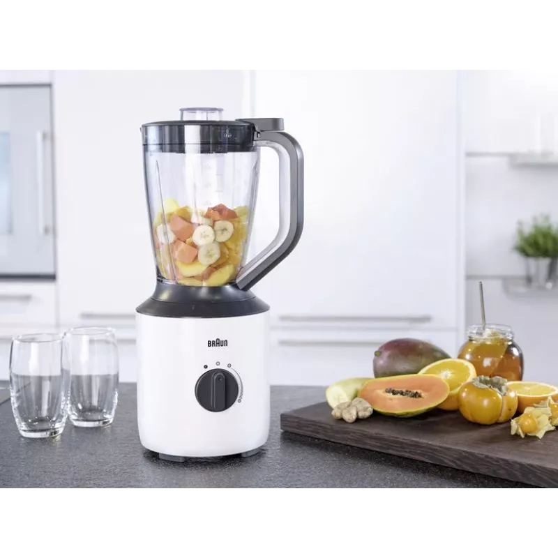 Braun PowerBlend 3 1,5 L pöytätehosekoitin 800 W musta, valkoinen