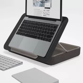 Dataflex Addit Bento® ergonominen työkalulaatikko 903, kannettavan tietokoneen teline, musta, 38,1 cm (15 tuumaa), 38,1 cm (15 tuumaa), 38,1 cm (15 tuumaa), 6 kg