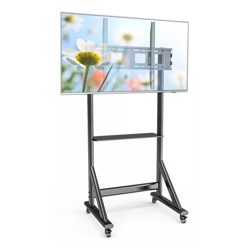 Techly ICA-TR7412 TV-teline/jalusta 2,54 m (100 tuumaa) musta