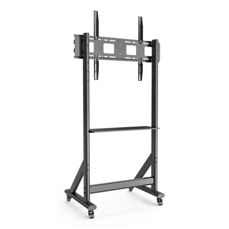 Techly ICA-TR7412 TV-teline/jalusta 2,54 m (100 tuumaa) musta