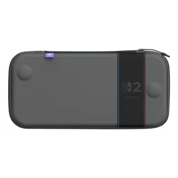 Matkalaukku Turtle Beach PlayTrek ohut kotelo Nintendo Switch 2:lle — antrasiitti musta, 290×58×145 mm