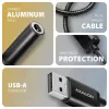 Axagon ADA-HA USB-A - 3,5 mm liitäntä Hi-Res DAC -audiosovitin, 384 kHz/32 bit, stereo