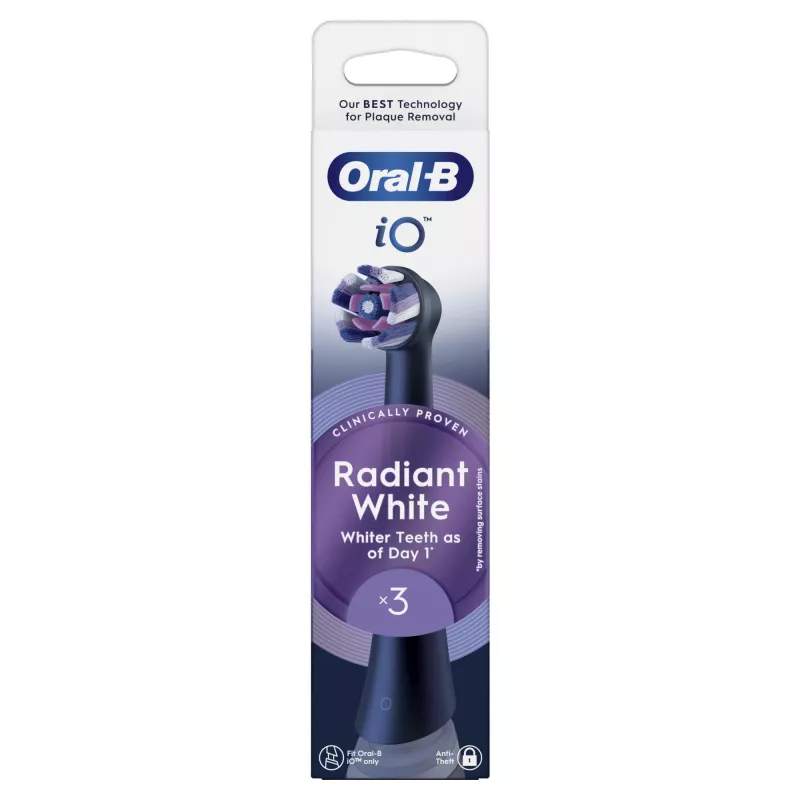 Oral-B 80782595 hammasharjan pää 3 kpl musta