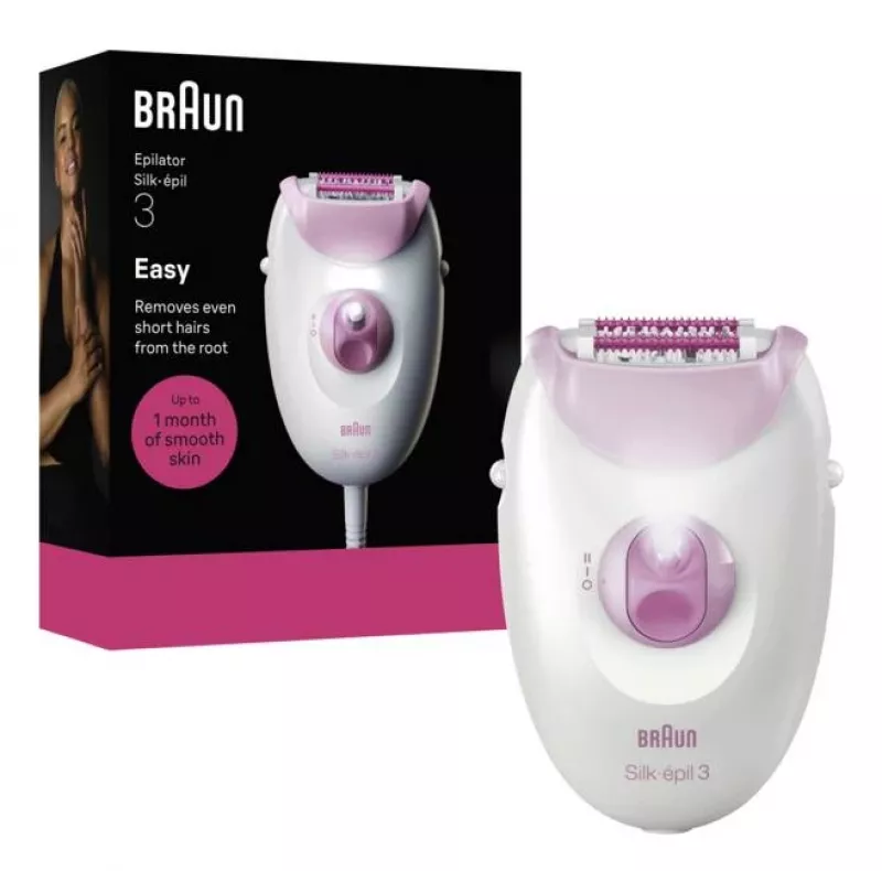 Braun Silk-epil 3-000 20 pinsettiä pinkki