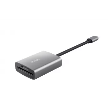 Trust 24136 kortinlukija USB 3.2 Gen 1 (3.1 Gen 1) Type-C alumiini