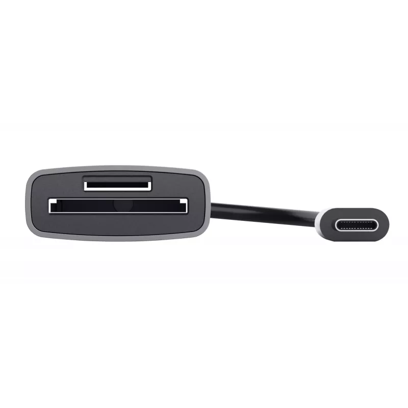 Trust 24136 kortinlukija USB 3.2 Gen 1 (3.1 Gen 1) Type-C alumiini