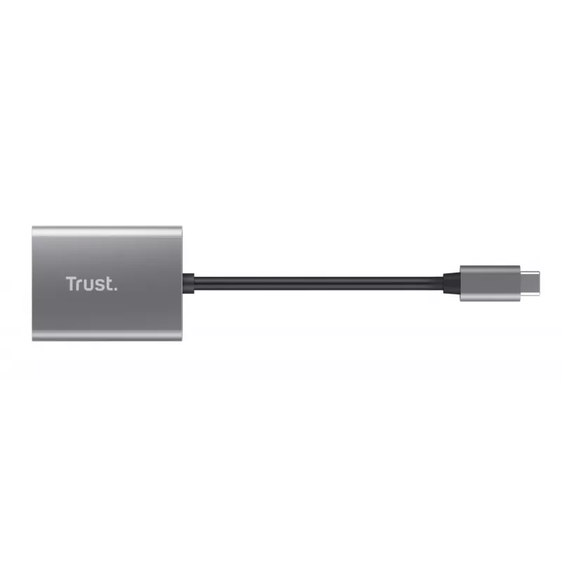 Trust 24136 kortinlukija USB 3.2 Gen 1 (3.1 Gen 1) Type-C alumiini