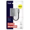 Trust 24136 kortinlukija USB 3.2 Gen 1 (3.1 Gen 1) Type-C alumiini