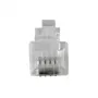 ACT RJ10 (4P/4C) modulaarinen liitin lattakaapelille