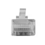 ACT RJ45 (8P/8C) modulaarinen liitin pyöreälle kaapelille jossa massiivijohtimet