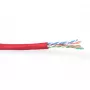 Patchkaapeli ACT CAT6 U/UTP säie punainen 100 m