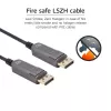 ACT AK4172 DisplayPort-kaapeli 20 m musta