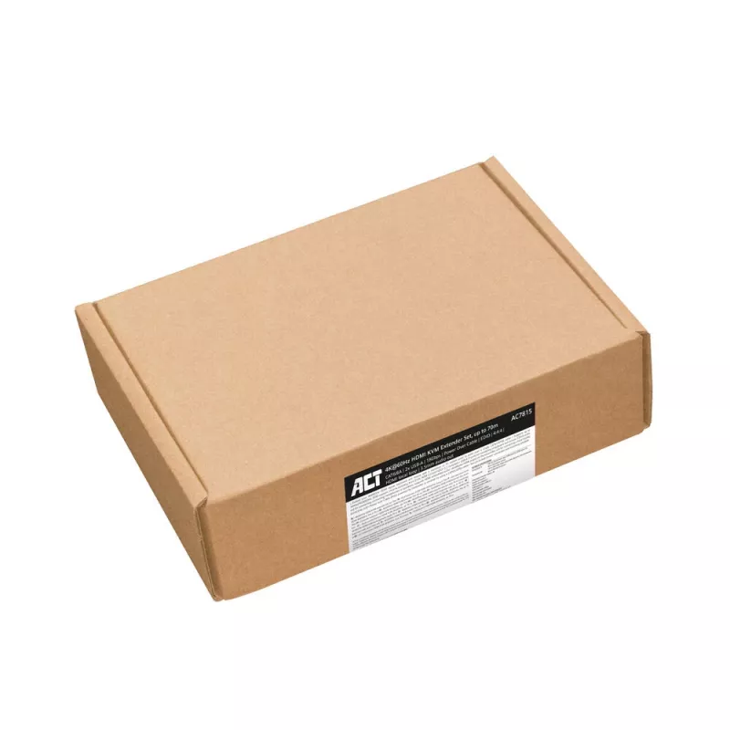ACT 4K HDMI 2.0 KVM-jatkosarja CAT6A:n kautta jopa 70 metriin
