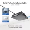 ACT S/FTP Cat6A B2ca PoE++ 100W massiivinen valmis asennuskaapeli RJ45 uros–naaras, 70 m (FB0170)