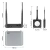 ACT Aero 4K langaton esitysjärjestelmä, pöytämalli, musta, harmaa, 3840 x 2160, 2160p, USB Type-C, USB