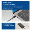 ACT universaali USB-C-telakka 4K, 3 HDMI/DisplayPort-näytölle, DisplayLink