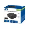 ACT universaali USB-C-telakka 4K, 3 HDMI/DisplayPort-näytölle, DisplayLink
