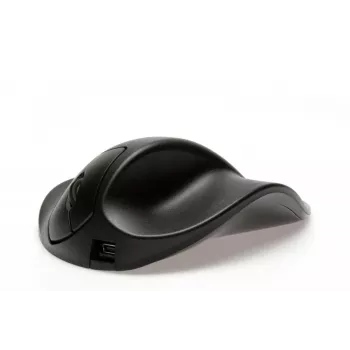 BakkerElkhuizen HandShoeMouse ExtraSmall, oikeakätisille, USB Type-A, 1500 DPI, musta