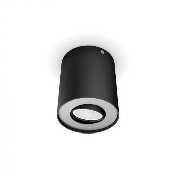 Älykäs spotti Philips Hue 929003811601, Bluetooth, 4,2 W, musta, Ø103 mm, korkeus 120 mm