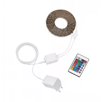 LED-nauha Philips universaali LED-nauha 15 mm, AC 220–240 V, monivärinen, sisätilojen tunnelmavalaistus