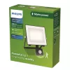 Ulkoseinävalaisin Philips Lois 30 W LED, musta, metallikotelo, 220–240 V, kiinteä LED