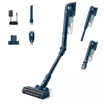 Varsi-imuri Philips XC5242/10 — akkukäyttöinen, pussiton, 0,27 L pölysäiliö, Li‑Ion 25,2 V, koville ja pehmeille lattioille (salvia)