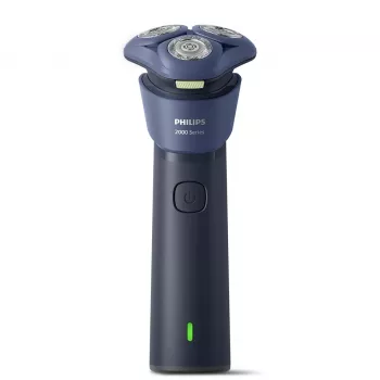 Pyörivä parranajokone Philips 2000 Series S2885/00 – 3 pää, NiMH-akku, märkä- ja kuivaparranajo, sininen