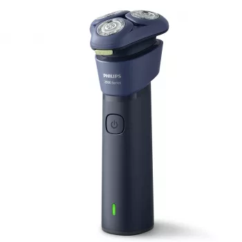 Pyörivä parranajokone Philips 2000 Series S2885/00 – 3 pää, NiMH-akku, märkä- ja kuivaparranajo, sininen