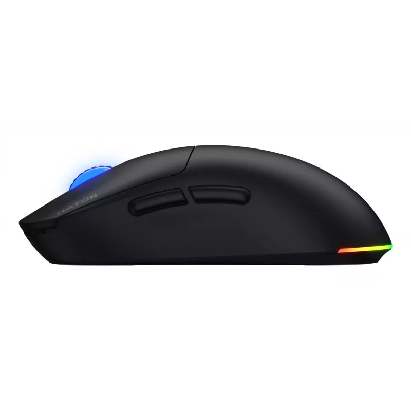 HATOR Quasar 3 Wireless hiiri pelikäyttöön molempikätinen RF Wireless + Bluetooth + USB Type-A optinen 12 000 DPI