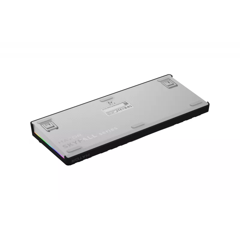 HATOR Skyfall 80 MAG ULTIMA 8K langaton näppäimistö pelikäyttöön USB + RF Wireless + Bluetooth QWERTY US English musta, valkoinen