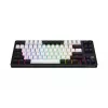 HATOR Skyfall 80 MAG ULTIMA 8K langaton näppäimistö pelikäyttöön USB + RF Wireless + Bluetooth QWERTY US English musta, valkoinen