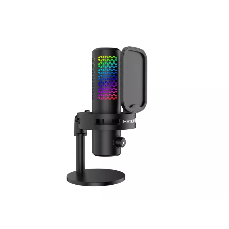 HATOR Dreamcast X, musta, podcast-mikrofoni, -32 dB, 20 - 16 000 Hz, 16 bit, 96 kHz, 70 dB