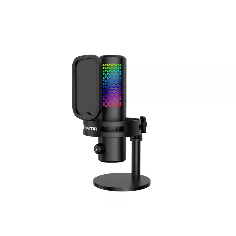 HATOR Dreamcast X, musta, podcast-mikrofoni, -32 dB, 20 - 16 000 Hz, 16 bit, 96 kHz, 70 dB