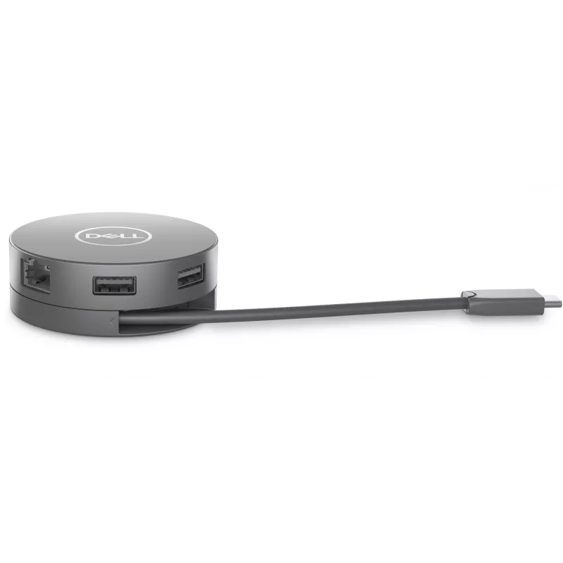 DELL 6-in-1 USB-C-moniporttisovitin - DA305